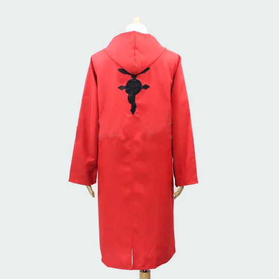 Цельнометаллический костюм алхимика для косплея Эдварда копа мужчин красный