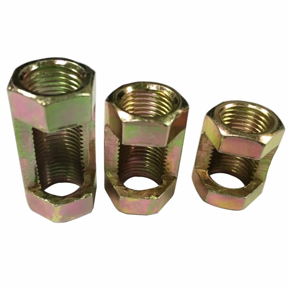 Гайки для открытия лампы M10 10 мм цилиндрические шестигранные гайки из цинкового