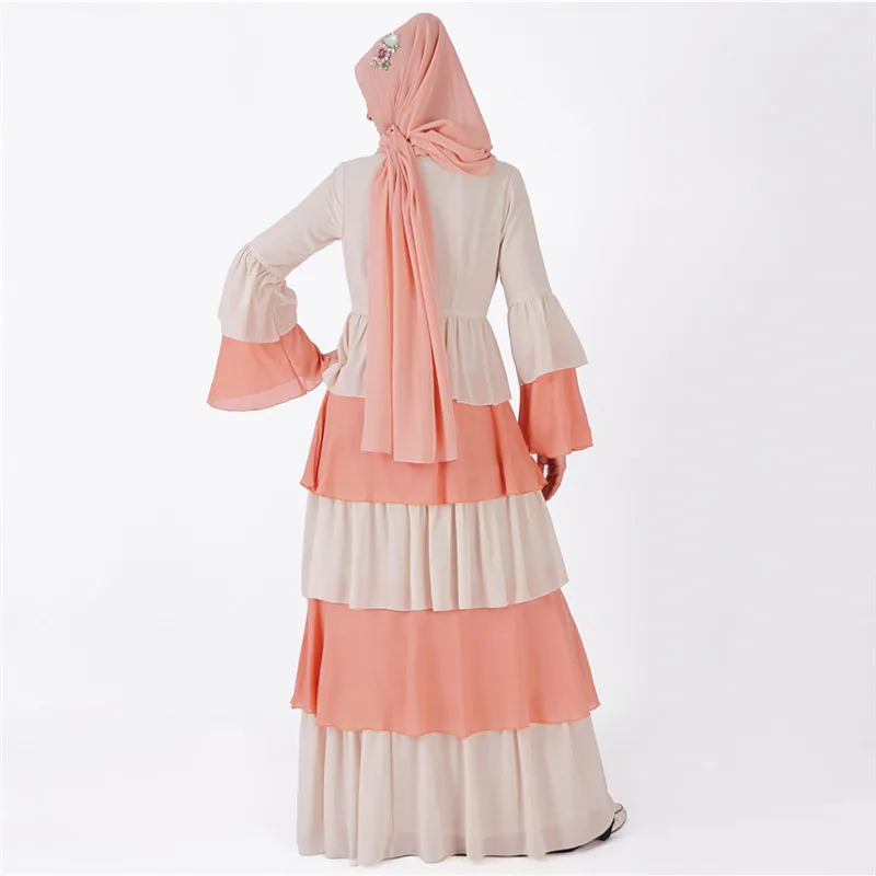 Abaya Kaftan повседневное удобное шифоновое турецкое abaya bu tang Banjul melayu кимоно стиль Макси платье Абая Быстрая