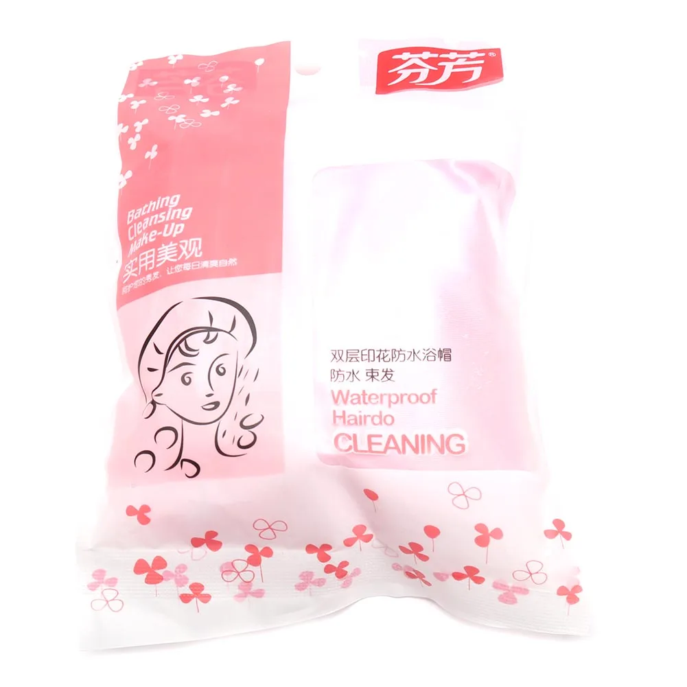 1 шт. милые плотные женские атласные шапки для душа цветные шапочки ванной