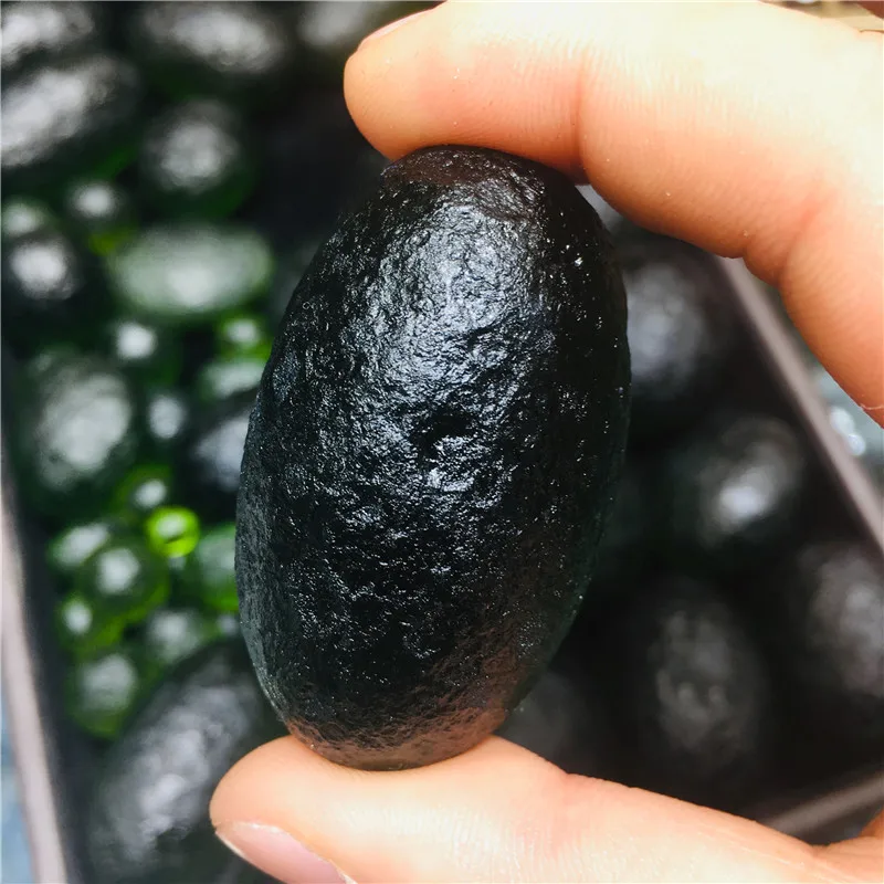 20 г драгоценный камень Moldavite метеорит ударный класс Чешский 1 шт.|Камни| |