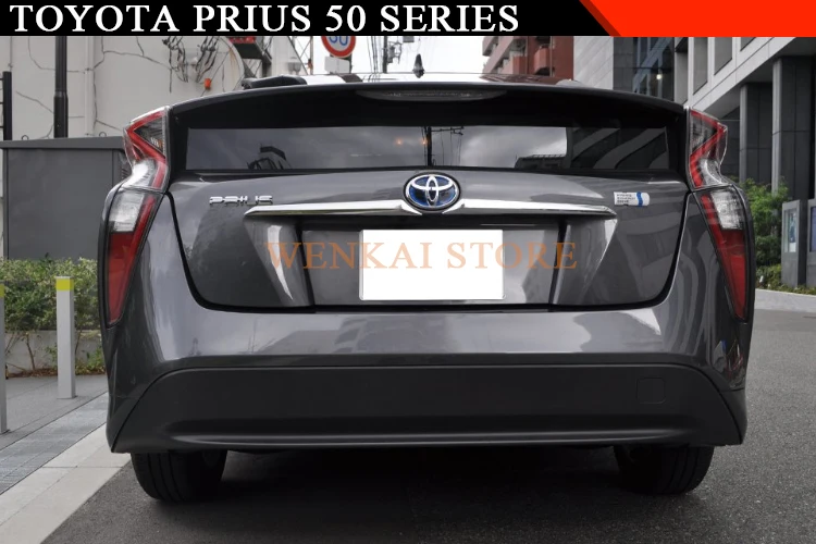 Для Toyota Prius ABS хром авто крышка багажника задняя крышка багажника Накладка протектор 2 шт