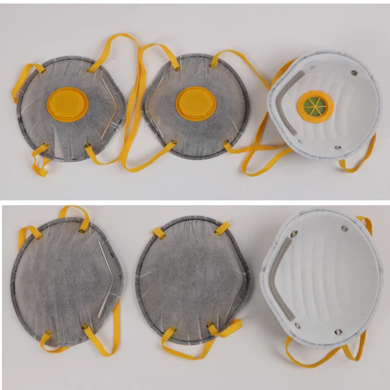 10ps Тип чашки частицы рот маска для лица нетканый респиратор защитный фильтр пыль