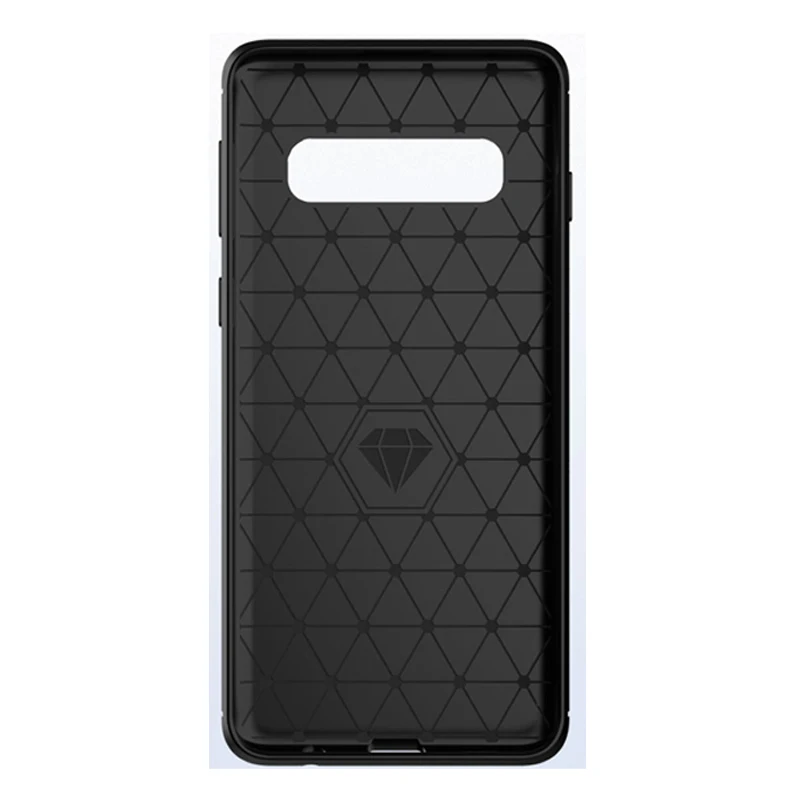 

50pcs DHL 2019 New Pop For Samsung Galaxy S10E S10 S8 S9 plus Note 10 8 9 Plus Carbon Fiber TPU Case