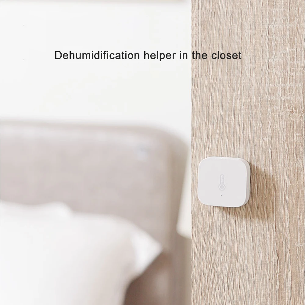 Original Aqara Temperature Humidity Sensor For Xiaomi Smart Home Device Air Pressure Work With Android IOS APP Fast Ship
