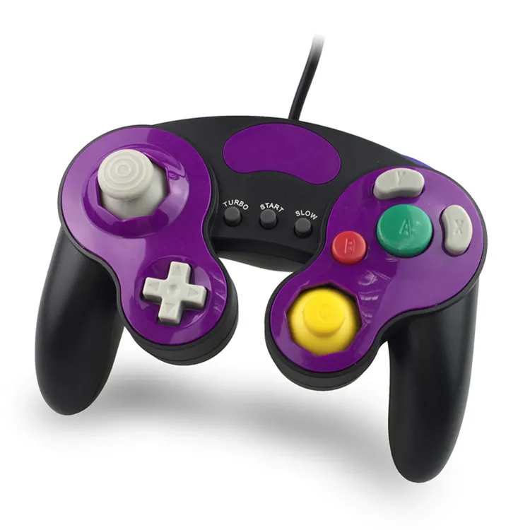 Для Gamecube контроллер проводной ручной джойстик для NAND ДЛЯ NS NX NGC GC WII WIIU контроллер для MAC компьютера ПК геймпад