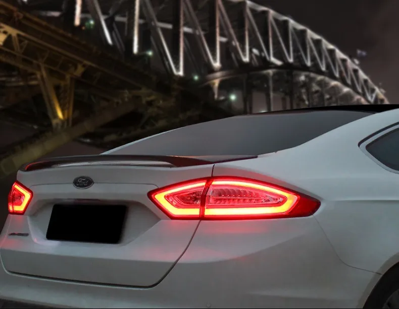 Автомобильный Стайлинг для Ford Mondeo Fusion светодио дный задние фонари 2013- задний свет DRL+ поворотник+ тормоз+ Реверс Авто светодио дный аксессуары LED ligh