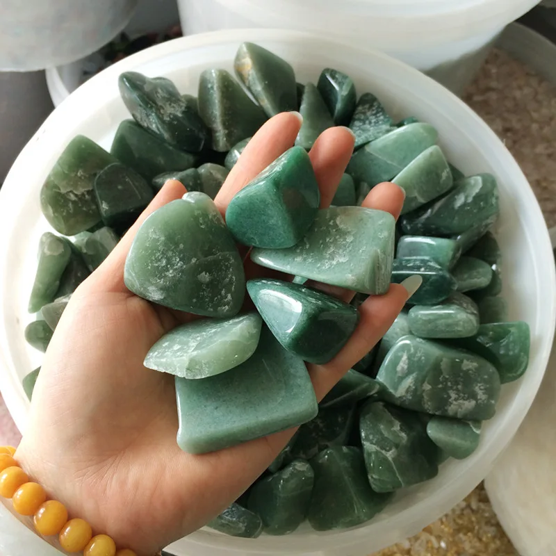 Natural Big Aventurine Crystal gravel mineral purify degaussing Fish tank Ornamental Specimen collection geological teaching|teaching| |