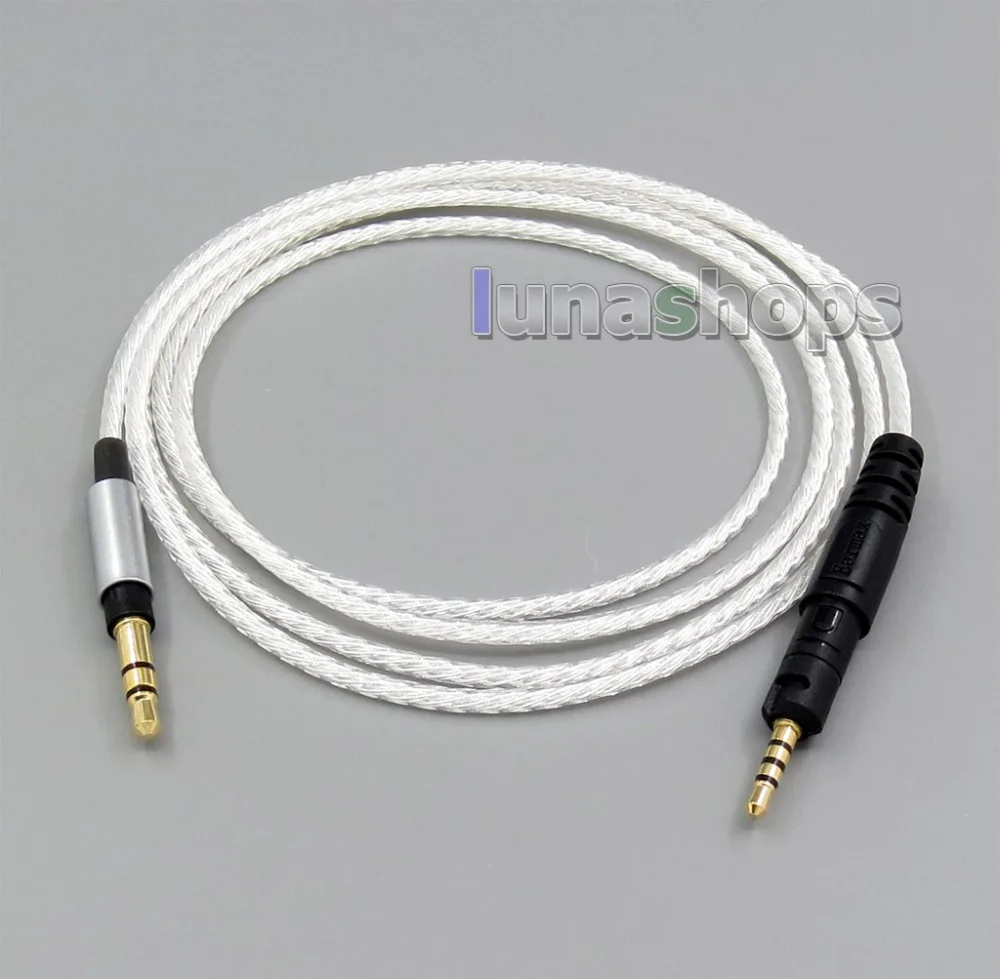 Посеребренный обновленный кабель LN005688 для наушников audio-tech ATH-M40x ATH-M50x ATH-M70x |