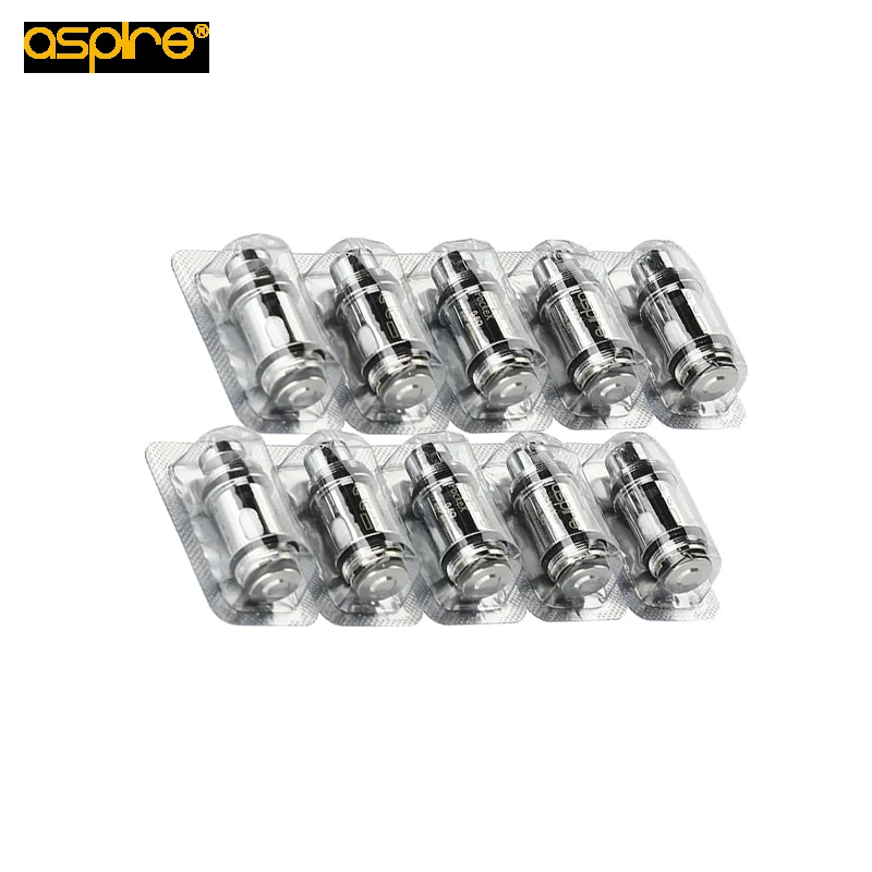5 шт. 10 Aspire PockeX AIO катушка 0.6ohm 1.2ohm головка U техническая 316L нержавеющая сталь для Vape