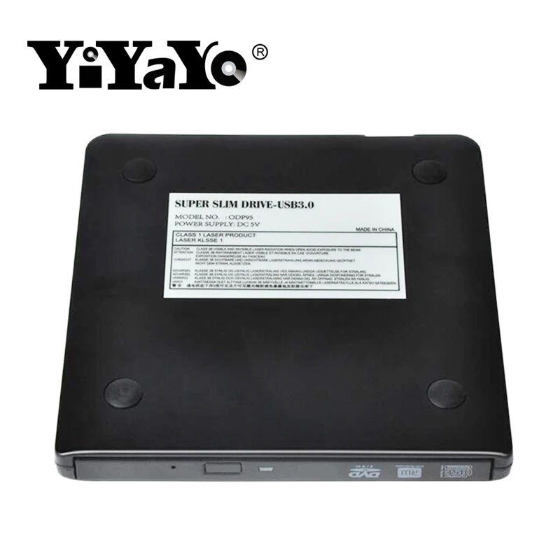 YiYaYo USB 3 0 DVD RW привод внешний CD/DVD-ROM оптический CD/DVD записывающее устройство для