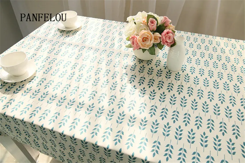 PANFELOU элегантная скатерть для рассады с зелеными зернистыми ушами цветами и