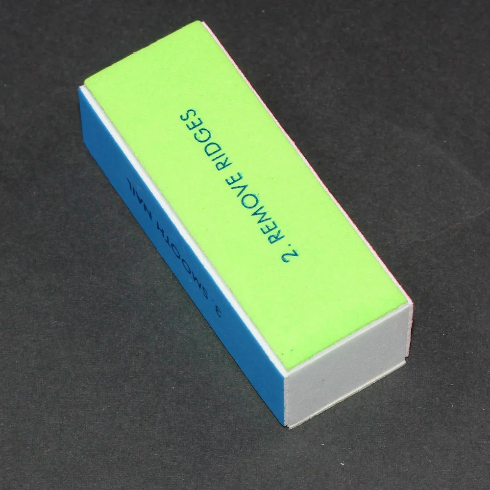 5 шт./компл. ногтей Книги по искусству файлы пыли щетка для очистки буфера губка