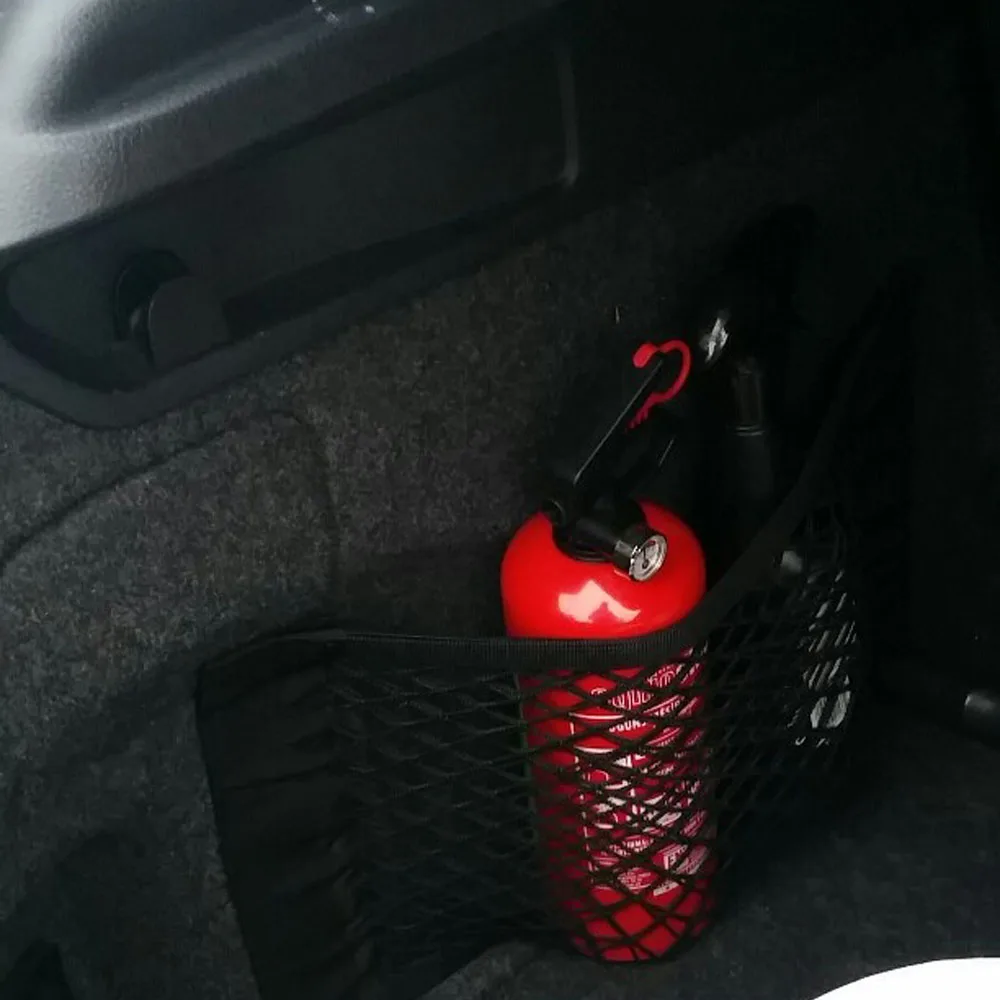 1 шт. автомобильное заднее сиденье багажника эластичная Сетчатая Сумка для