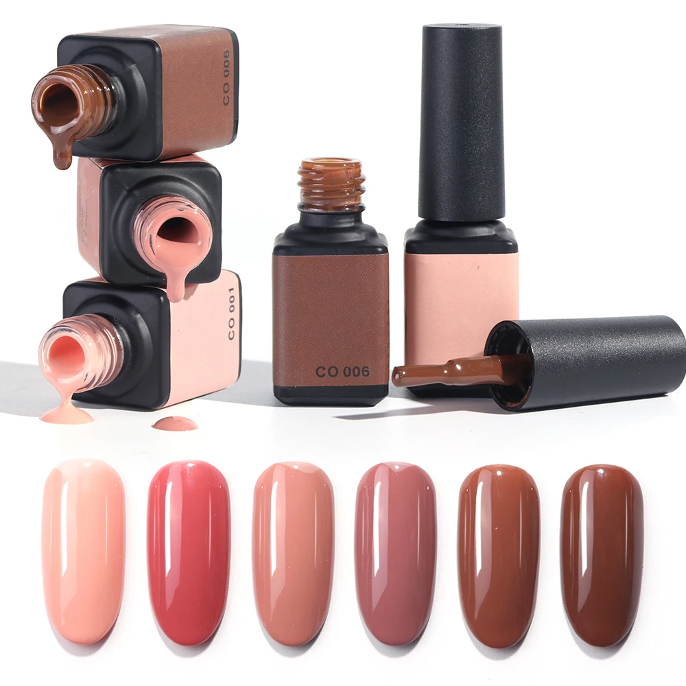 1 шт. 6 мл кофейная серия|Гель для ногтей| |