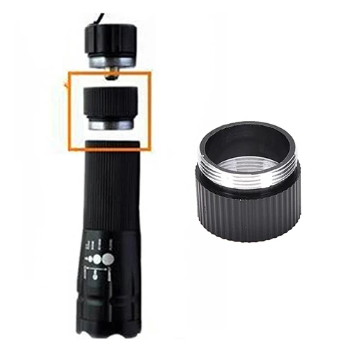 1 шт. трубчатый Расширенный факел удлинитель для фонарика Светодиодная лампа