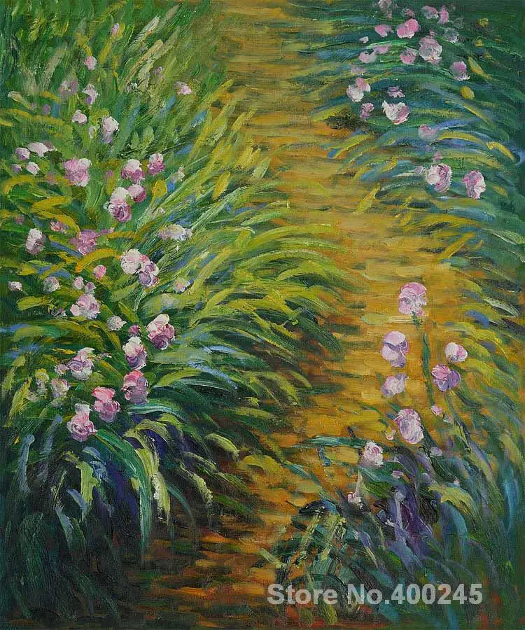 Ирисы клод моне картины