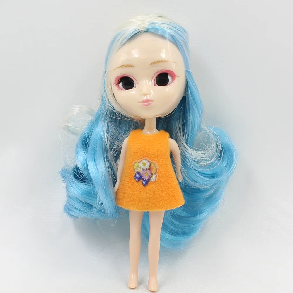 ICY DBS Обнаженная мини кукла №2 много видов цветов волос одежда случайный BJD|mini pullip