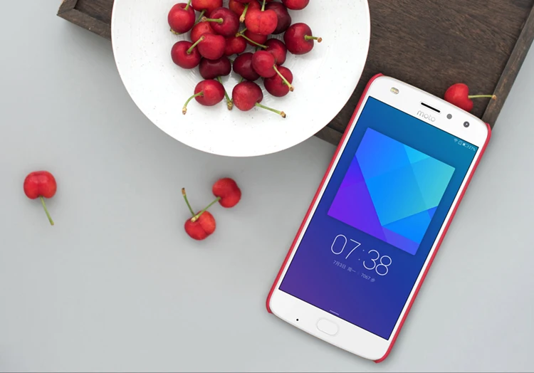 Для Motorola Moto Z2 Играть чехол Nillkin Super Frosted Shield Жесткий Чехол для мото играть с
