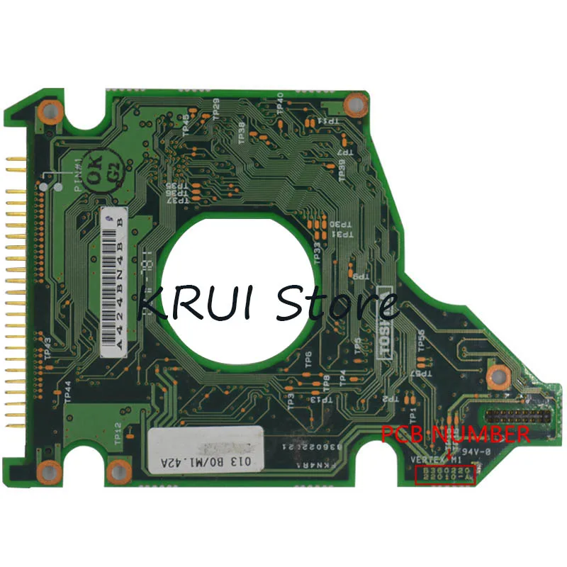 Бесплатная доставка HDD PCB для логической платы/платы номер: B360220-22010-A | Электроника