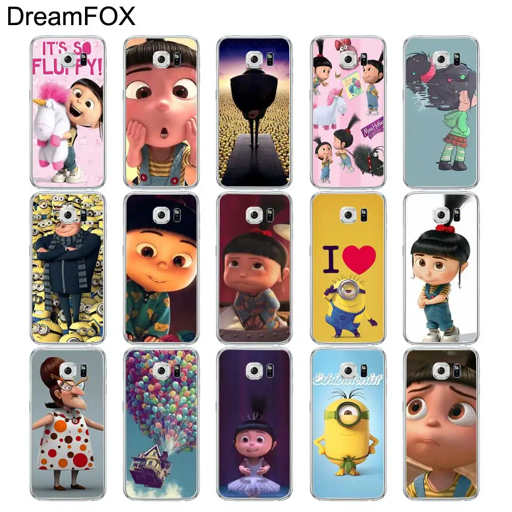 DREAMFOX L202 Little Minions Soft TPU Silicone Cover For Samsung Galaxy S5 S6 S7 S8 S9 S10 S11 5G S11E S10E Lite Edge Plus Case |