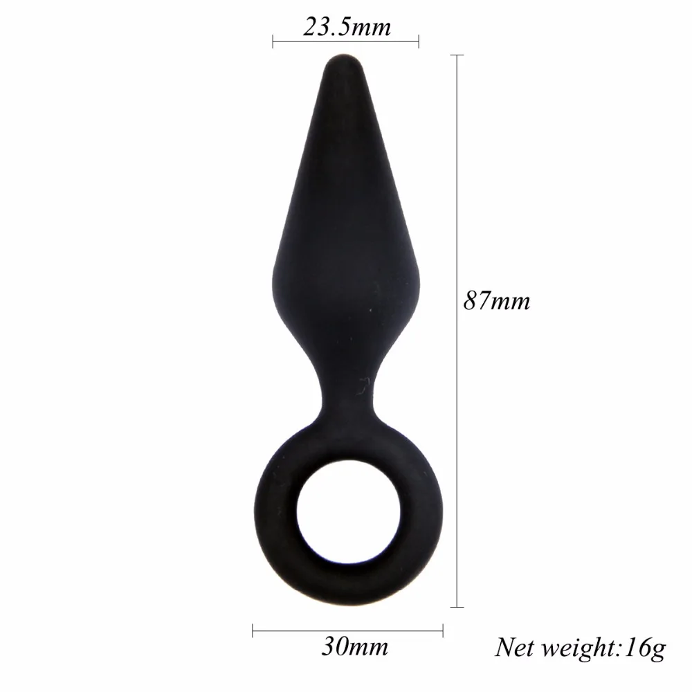 Анальная пробка маленького размера для начинающих товары взрослых анальная