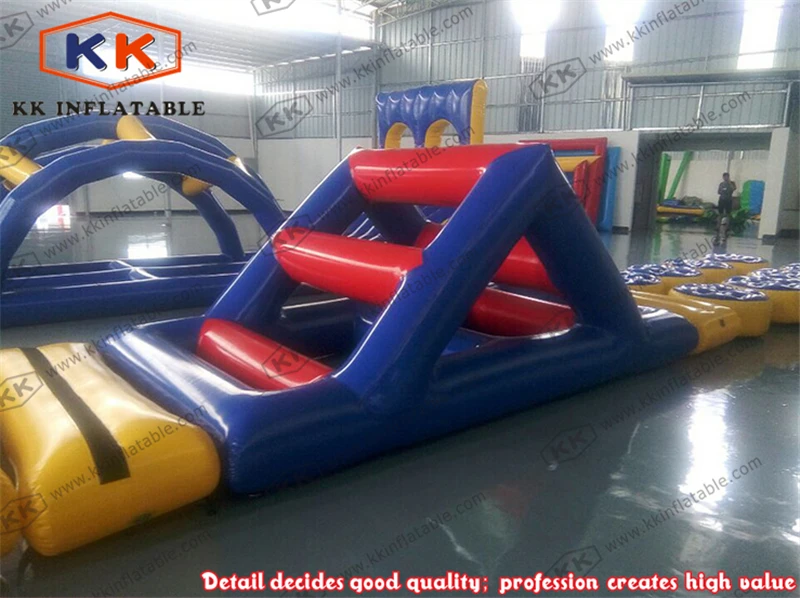 Низкая цена надувная водная ступенчатая горка Спортивная лестница | Игрушки и