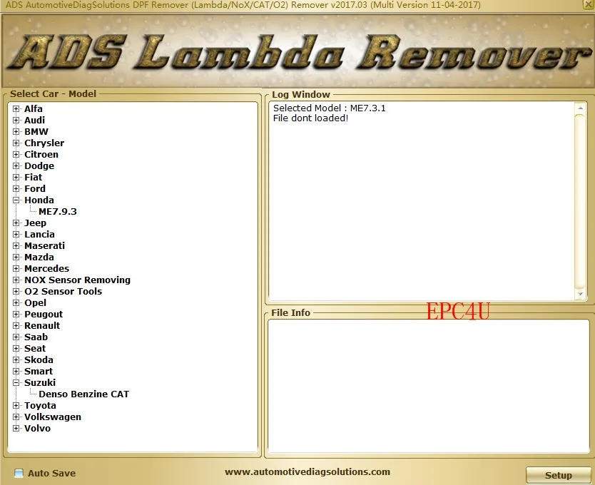 DPF EGR Lambda Remover [05 2017] |