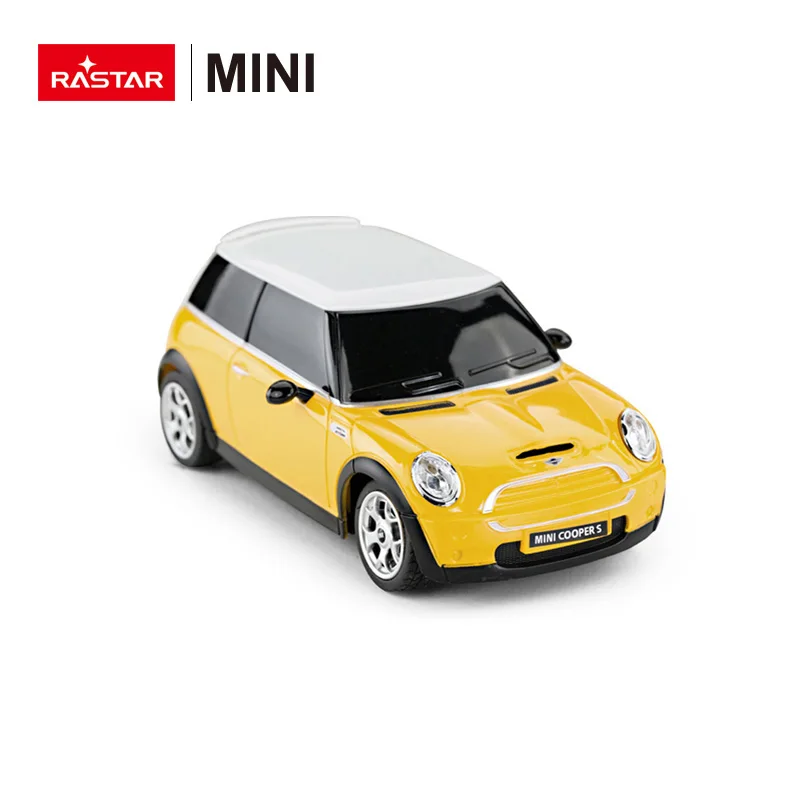 Rastar лицензированный Детский Электрический автомобиль мини rc 1:24 mini cooper s с