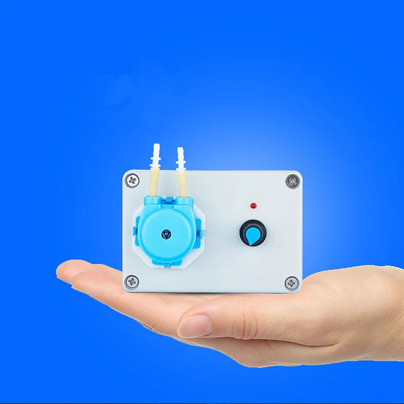 24В лабораторный перистальтический насос прозрачный высокая точность длительный