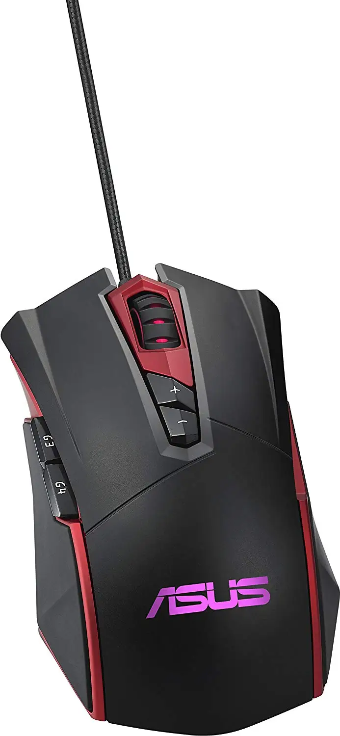 Игровая мышь ASUS Espada GT200 Laser 4000DPI USB Проводное RGB Освещение для ПК ноутбука с