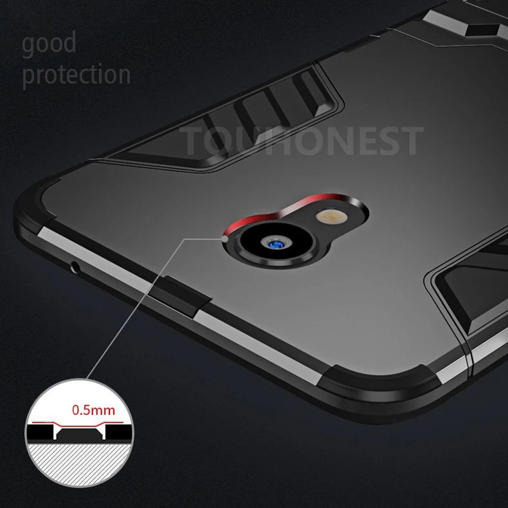 Противоударный чехол для телефона для Meizu 15 E3 M6T M6S M6 Примечание M3 чехол армированный жесткий чехол для телефона для Meizu M15 15 плюс M5 Примечание M5S MX5 чехол