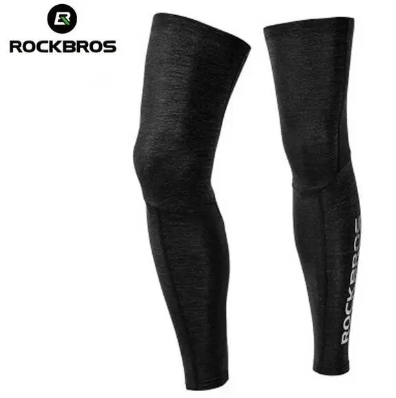 Gray ROCKBROS летние велосипедные гетры для велосипеда, велосипедные гетры, защитные наколенники для ног, ветрозащитные леггинсы с защитой от УФ-лучей - Цвет: Gray