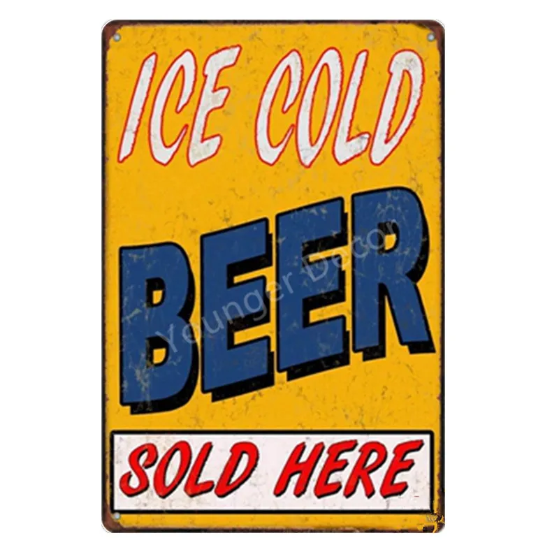Все что вам нужно это пивной металлический постер жестяные знаки ледяной