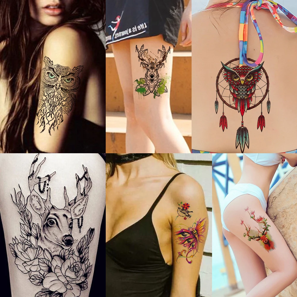 1 лист временная татуировка наклейка на руку для мужчин и женщин|tattoo parts|tattoo