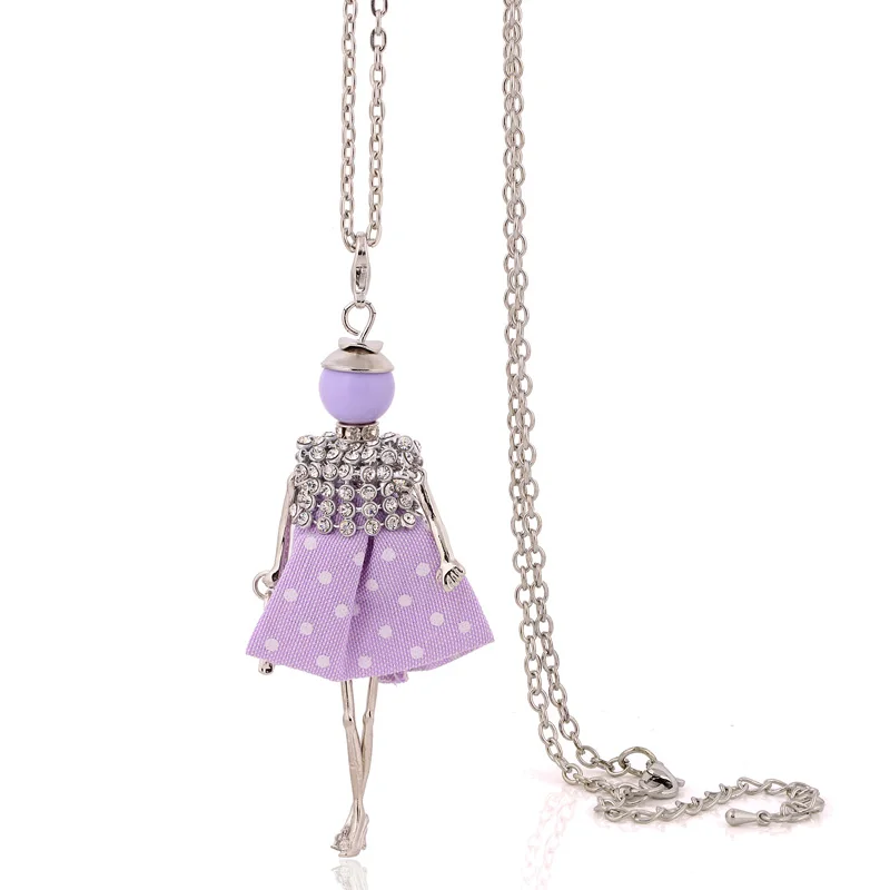 Горячая Распродажа новинка женская мода французская Парижская девушка кулон