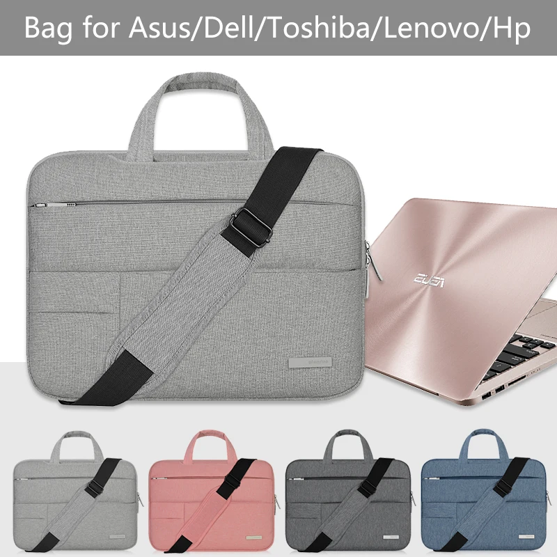 Сумка для ноутбука 13 3 14 15 6 дюймов Huawei Asus Dell Hp Lenovo Acer планшет сумка через плечо