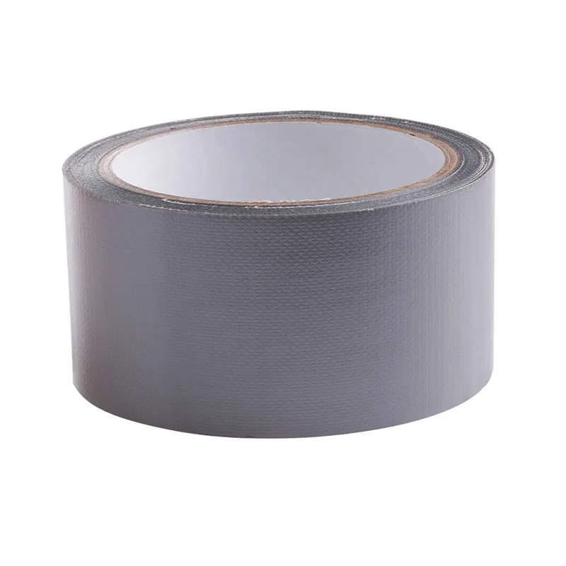 Silvery Gray YIKAA 10 м x 50 мм водонепроницаемый клейкая ткань клейкая лента рулон ремесло ремонт красный/черный/синий/коричневый/зеленый/серебристо-серый/белый/желтый - Цвет: Silvery Gray