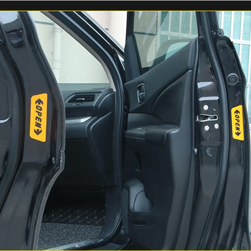 1 комплект автомобильных наклеек светоотражающие предупреждающие наклейки для