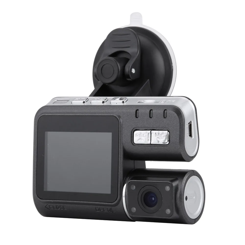 Remote Control Dual Lens 1080P HD Car DVR Dash Camera Video Driving Recorder Night Vision Multi-function camera night vision | Автомобили