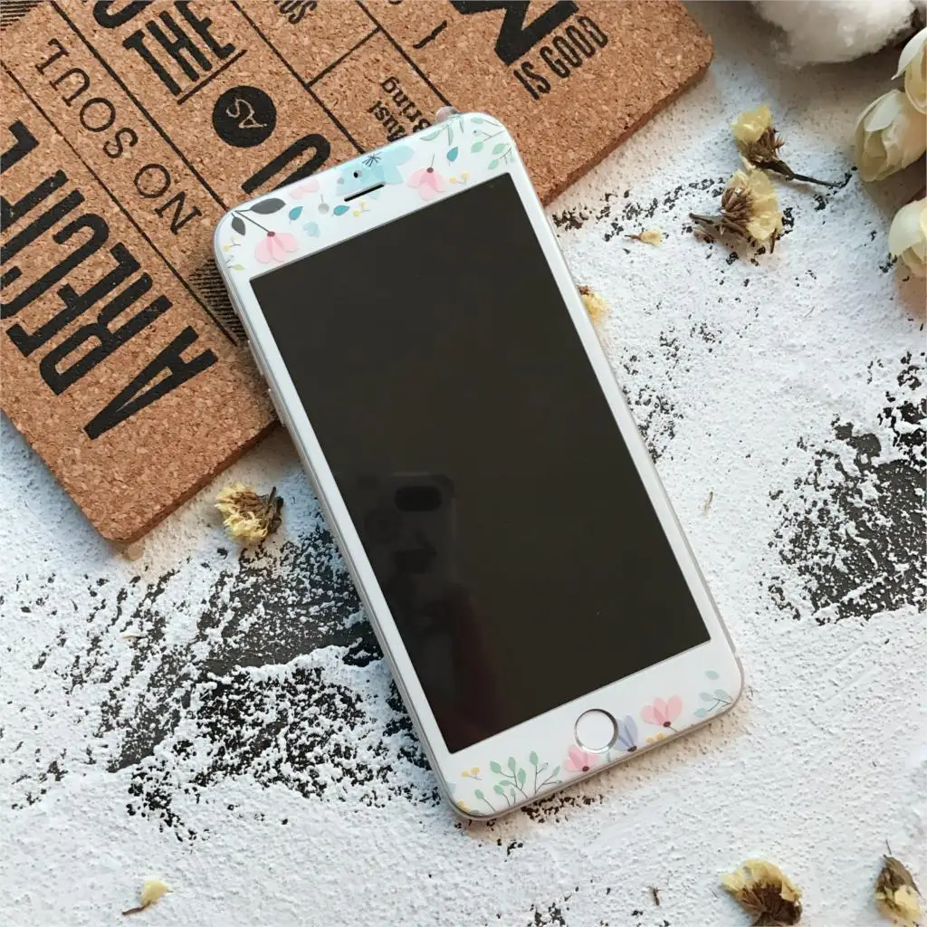 Закаленное стекло для iPhone 6 6S Plus, защита экрана, стеклянная пленка для iPhone 7 8 plus
