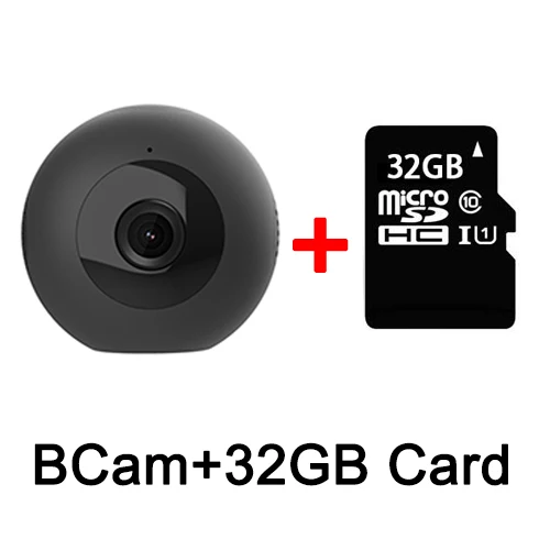 Мини-камера, Wi-Fi, IP, HD, ночное видение, 720 P, видеокамера, Android, для улицы, DVR DV, 140 градусов, широкий угол обзора, обнаружение движения, портативная камера - Цвет: Black cam with32GB