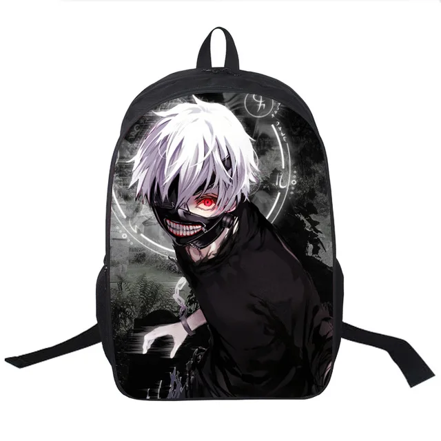 Школьная сумка с аниме Tokyo Ghoul для подростков мальчиков и девочек школьная книга