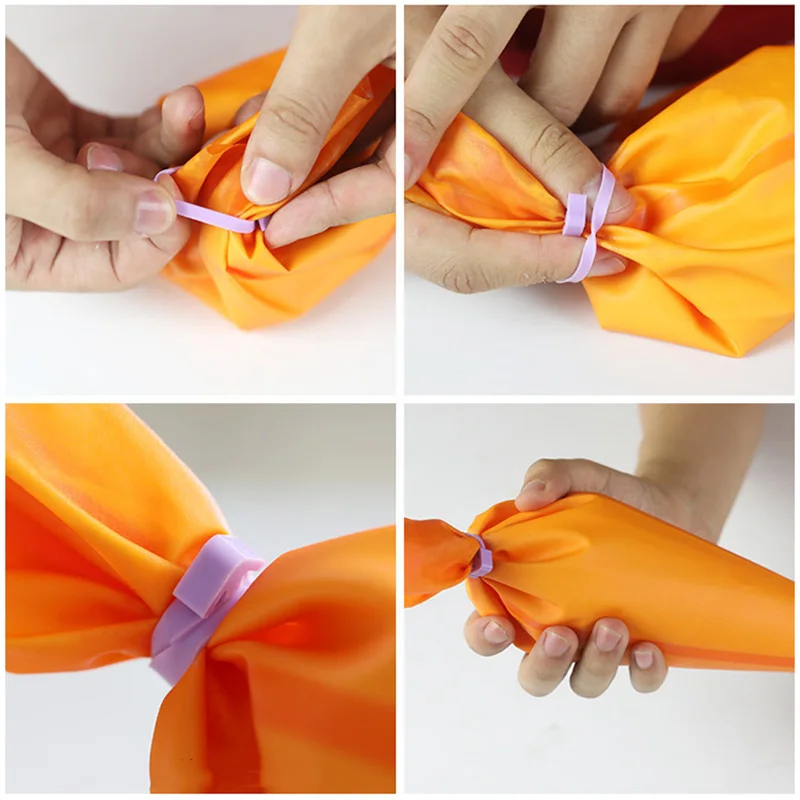 10 шт. силиконовые зажимы для кондитерских мешков|silicone pastry bag|silicone pastrysilicone bag |