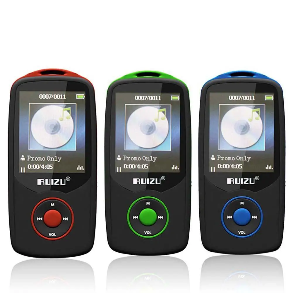 Музыкальный плеер RUIZU X06 обновленная версия 4 Гб MP3 с 1 8 дюймовым экраном высокое
