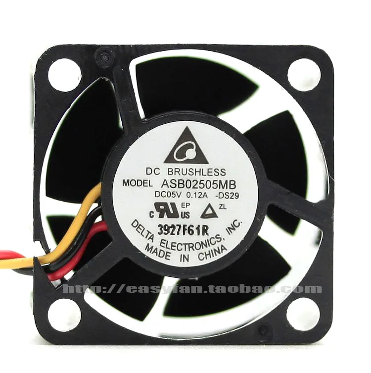 NEW DELTA ASB02505MB 5V 0.12A 2515 miniature micro Hydraulic bearing cooling fan |