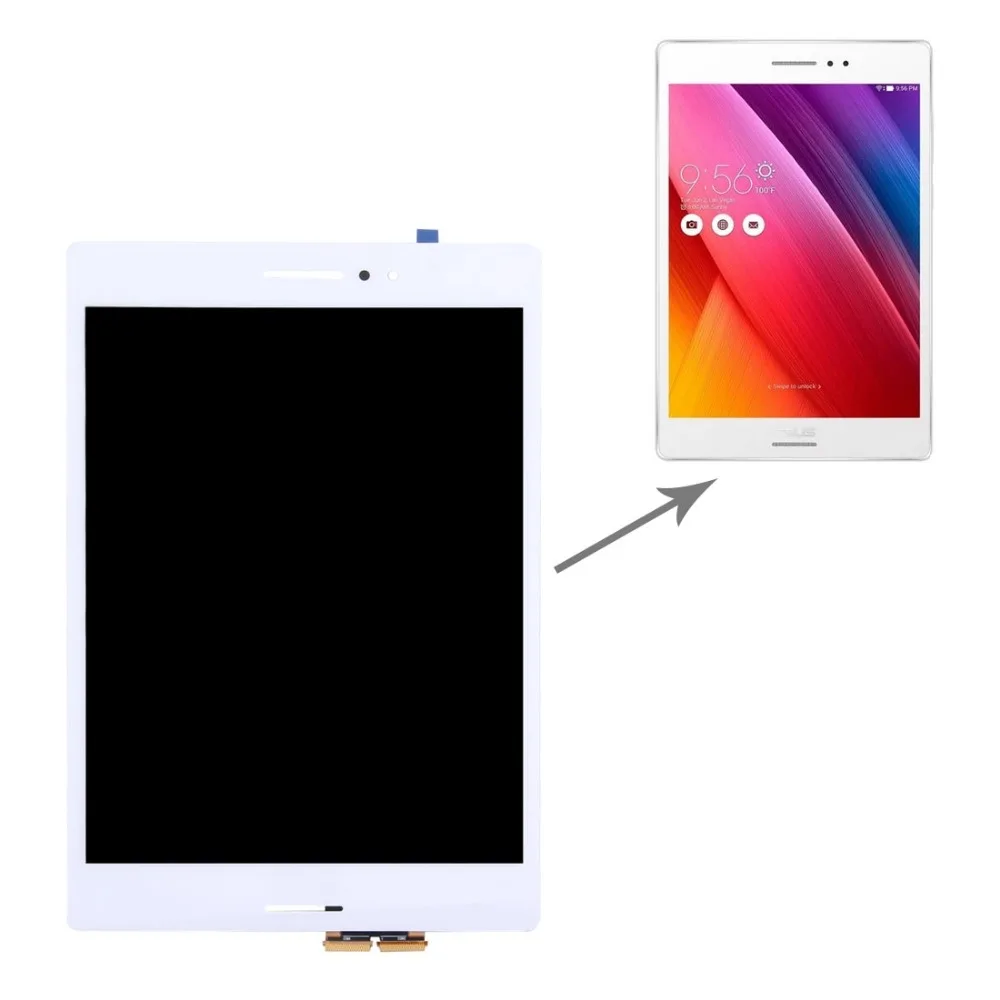 IPartsBuy Новый ЖК-экран и дигитайзер полная сборка для Asus ZenPad S 8 0/Z580 (кабель 28 мм) |