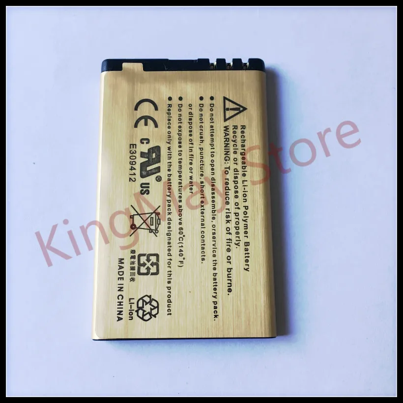 Золотой BL4U BL-4U Батарея для Nokia 3120c 5250 5330XM 5530XM 5730XM 6212c 6600 8800 Батарея 4U