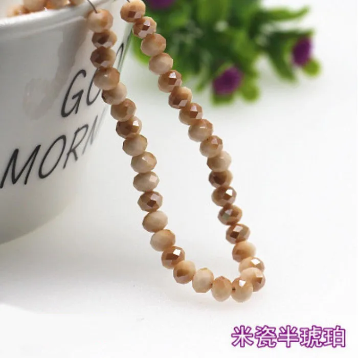 Free shipping multi color 1mm 1980PCS Bicone crystal beads Cut Faceted Round Glass Beads bracelet necklace Jewelry Making DIY | Украшения и
