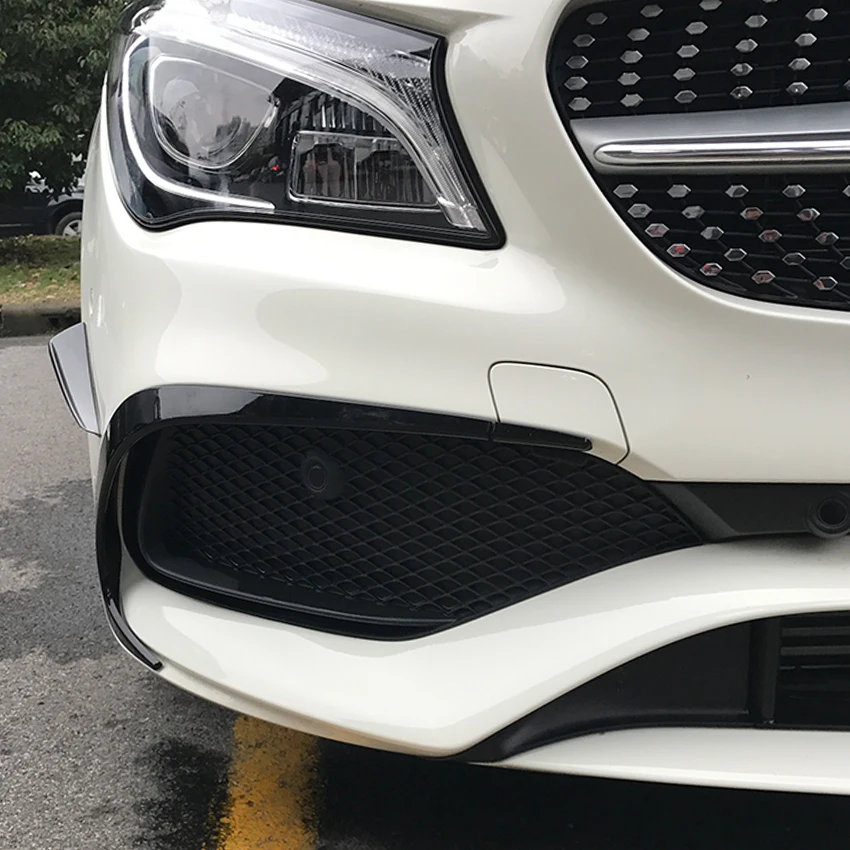 Carmonsons для Mercedes Benz CLA Class W117 C117- CLA200 220 250 260 наклейки на бампер Накладка аксессуары для стайлинга автомобилей
